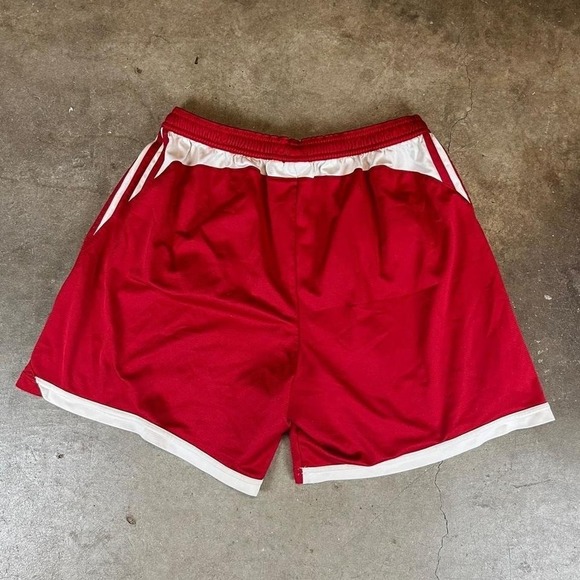 Vintage Y2K Adidas red shorts Women's Size L - Picture 8 of 8
